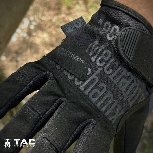 Перчатки Mechanix Precision High Dexterity Grip - черные, TD2741, Цвет: Чорний, Размер: M, изображение 6 Перчатки Mechanix Precision High Dexterity Grip - черные, TD2741, Цвет: Чорний, Размер: M, изображение 6