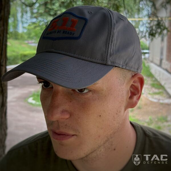 Кепка 5.11 GAS STATION 2.0 - серая, TD3104, изображение 3 Кепка 5.11 GAS STATION 2.0 - серая, TD3104, изображение 3
