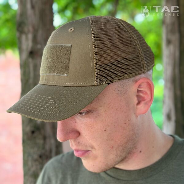 Кепка тактическая 5.11 FLAG BEARER TRUCKER 2.0 - койот, TD3102, Цвет товара: Койот, изображение 4 Кепка тактическая 5.11 FLAG BEARER TRUCKER 2.0 - койот, TD3102, Цвет товара: Койот, изображение 4
