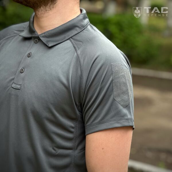 Футболка поло А10 Equipment® INSTRUCTOR - серая, TD3296, Цвет: Сірий, Размер: 3XL, изображение 4