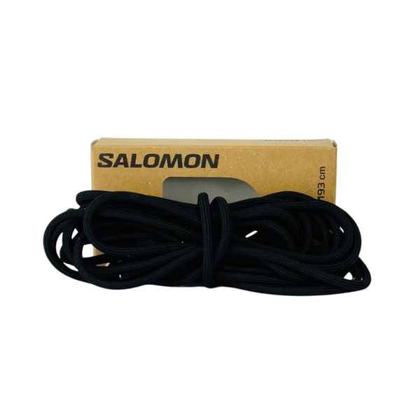 Шнурки Salomon для моделей Quest, размер S/M (длина 193 см) - черные, TD3447, Цвет товара: Чорний, изображение 3