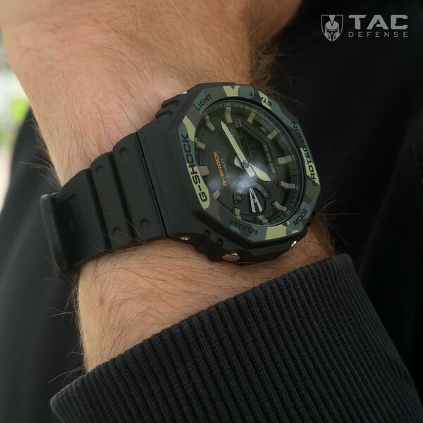 Годинник Casio G-SHOCK GA-2100SU-1AER - чорний / камо, TD3084, зображення 2 Годинник Casio G-SHOCK GA-2100SU-1AER - чорний / камо, TD3084, зображення 2