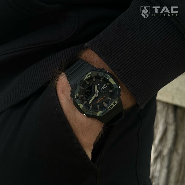 Годинник Casio G-SHOCK GA-2100SU-1AER - чорний / камо, TD3084, зображення 3 Годинник Casio G-SHOCK GA-2100SU-1AER - чорний / камо, TD3084, зображення 3