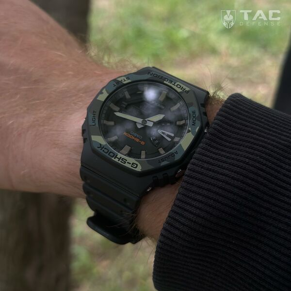 Годинник Casio G-SHOCK GA-2100SU-1AER - чорний / камо, TD3084, зображення 5 Годинник Casio G-SHOCK GA-2100SU-1AER - чорний / камо, TD3084, зображення 5