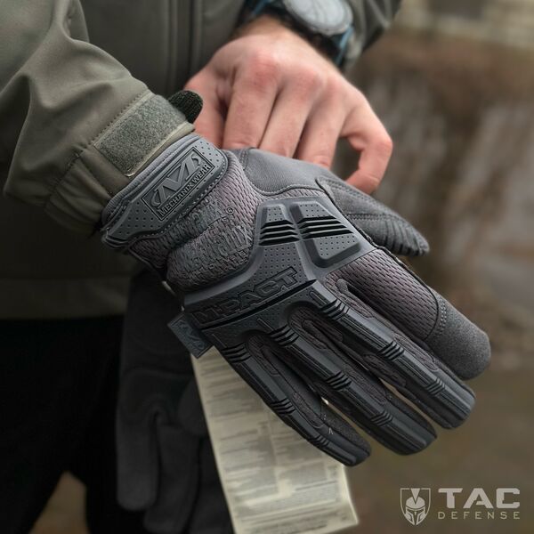 Рукавиці Mechanix M-Pact Grey, TD2436, Колір: сірий, Розмір: S, зображення 9 Рукавиці Mechanix M-Pact Grey, TD2436, Колір: сірий, Розмір: S, зображення 9