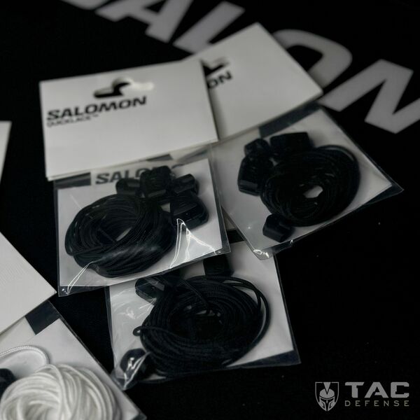 Шнурки Salomon QUICKLACE - чорні, TD3441, Вибір кольору: Чорний, зображення 3 Шнурки Salomon QUICKLACE - чорні, TD3441, Вибір кольору: Чорний, зображення 3