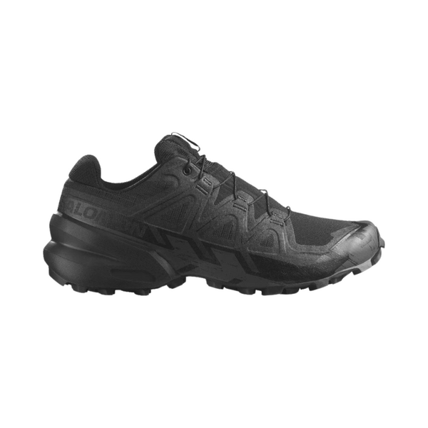 Кросівки Salomon SPEEDCROSS 6 FORCES - чорні, TD3468, Колір: чорний, Розмір взуття Salomon: 42  2/3