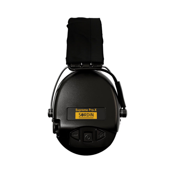 Активні навушники Sordin Supreme Pro-X - чорні, TD436, Вибір кольору: Black, зображення 2 Активні навушники Sordin Supreme Pro-X - чорні, TD436, Вибір кольору: Black, зображення 2