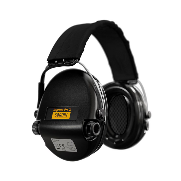 Активні навушники Sordin Supreme Pro-X - чорні, TD436, Вибір кольору: Black, зображення 5 Активні навушники Sordin Supreme Pro-X - чорні, TD436, Вибір кольору: Black, зображення 5