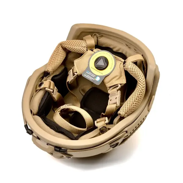 Шлем FAST LPSA High Cut NIJ IIIA (подвесная система Team Wendy) - койот, TD2465, Размер: XL, изображение 4