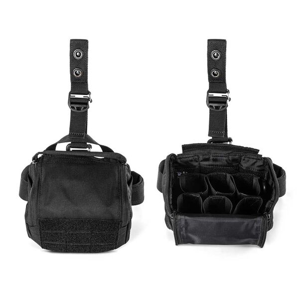 Подсумок для гранат 5.11 Tactical 6 Round Grenade Pouch - черный, Цвет: Чорний, изображение 2