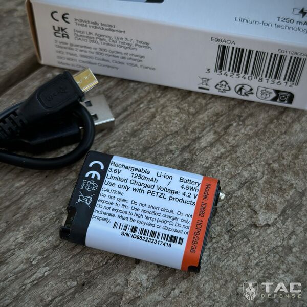 Аккумуляторная батарея Core для лампы Tactikka, Tactikka+ или Tactikka+RGB, TD419, изображение 5 Аккумуляторная батарея Core для лампы Tactikka, Tactikka+ или Tactikka+RGB, TD419, изображение 5