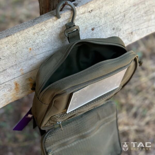 Сумка для туалетних приналежностей А10 Equipment® TRANSALL - олива, TD1425, Вибір кольору: Olive, зображення 10