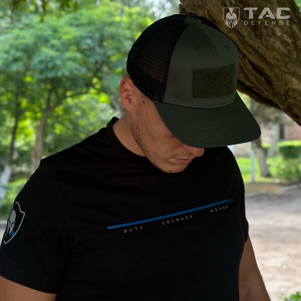 Кепка тактическая 5.11 FLAG BEARER TRUCKER 2.0 - олива, TD3103, Цвет товара: Олива, изображение 5