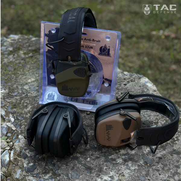 Активні навушники C4 Tactical (SNR=27dB Elec) - чорні, TD3723, Колір: чорний, зображення 17