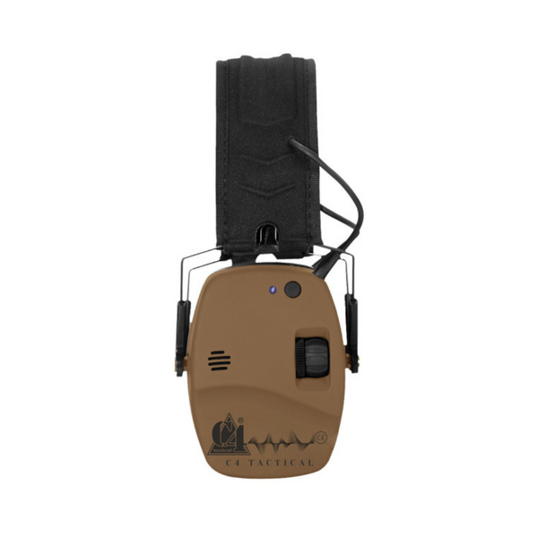 Активні навушники C4 Tactical (SNR=27dB Bluetooth) - койот, TD3730, Колір: Койот