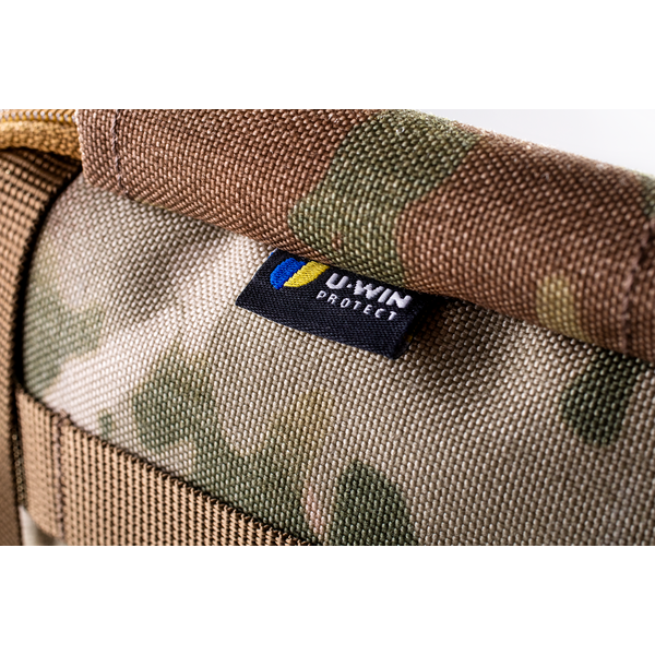 Підсумок під гідратор тактичний 2 літри U-WIN Cordura 1000 - мультикам, зображення 4 Підсумок під гідратор тактичний 2 літри U-WIN Cordura 1000 - мультикам, зображення 4