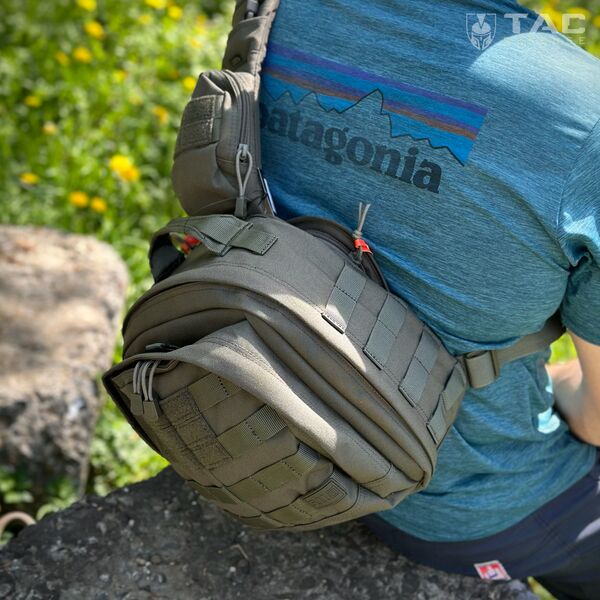 Сумка-рюкзак 5.11 TACTICAL RUSH MOAB 6”, Ranger Green, TD2021, Цвет товара: Green, изображение 7