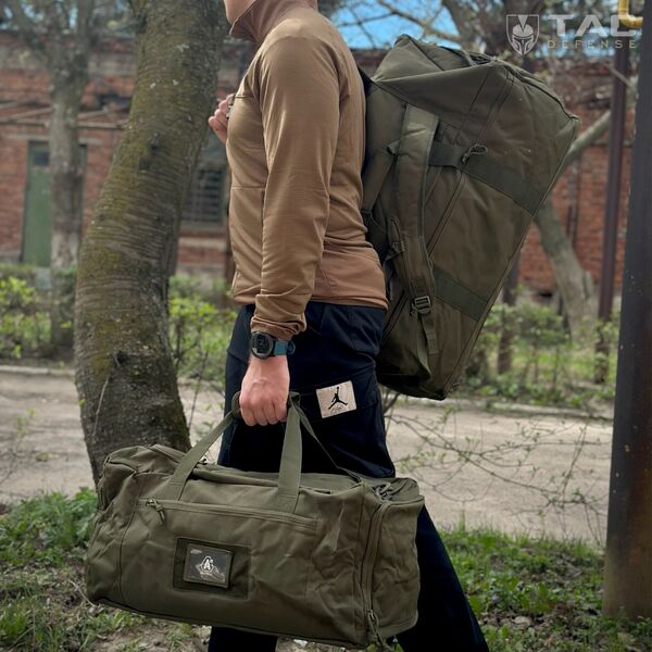 Транспортна сумка A10 Equipment® TRANSALL 160 літрів - олива, TD2746, Вибір кольору: Олива, зображення 6