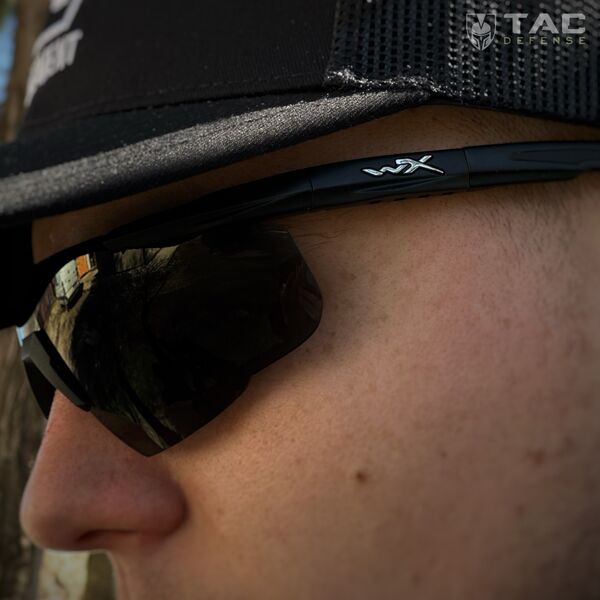 Тактические очки Wiley X Saber Advanced Smoked / 1 линза - черные, TD2708, изображение 4