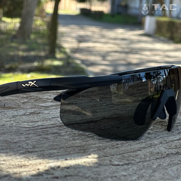 Тактические очки Wiley X Saber Advanced Smoked / 1 линза - черные, TD2708, изображение 6