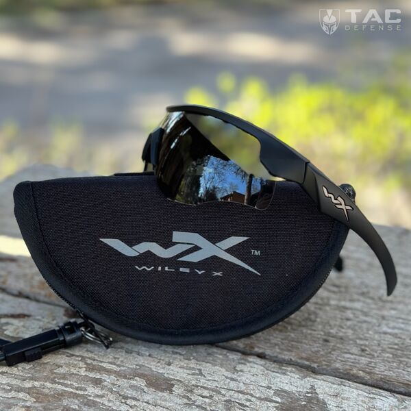 Тактичні окуляри Wiley X Rogue Comm / 3 лінзи - чорні, TD2707, Колір: чорний, зображення 6