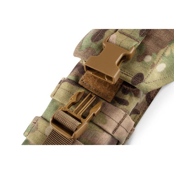Подсумок под два магазина АК закрытый U-WIN PRO Cordura 1000 - мультикам, изображение 3 Подсумок под два магазина АК закрытый U-WIN PRO Cordura 1000 - мультикам, изображение 3