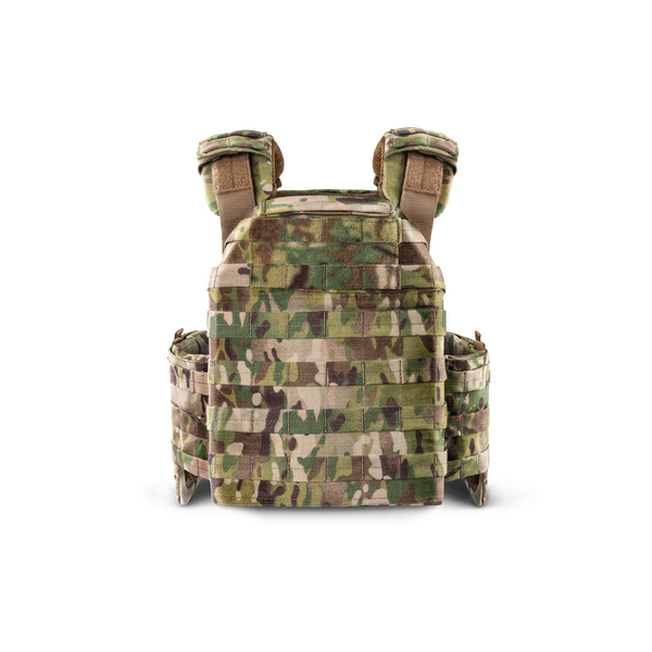 Плитоноска Plate Carrier U-WIN PRO с быстрым сбросом 250х300 с камербандами Размера 2 под баллистические пакеты Cordura 1000 - мультикам, изображение 4 Плитоноска Plate Carrier U-WIN PRO с быстрым сбросом 250х300 с камербандами Размера 2 под баллистические пакеты Cordura 1000 - мультикам, изображение 4