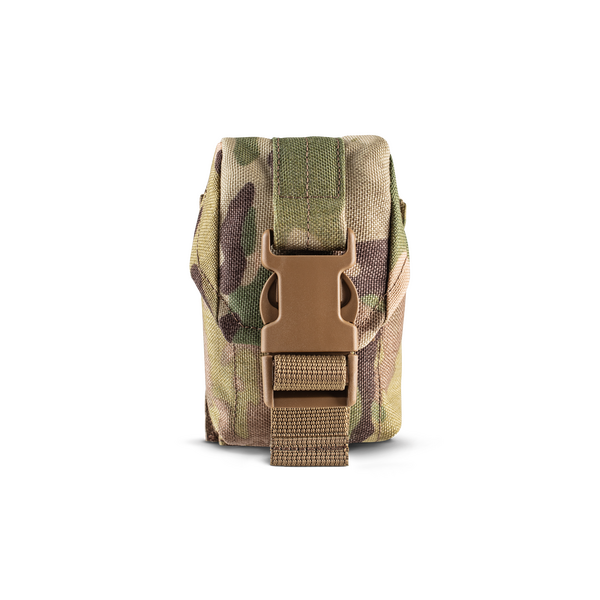 Подсумок гранатный закрытый усиленный U-WIN PRO Cordura 1000 - мультикам, изображение 3 Подсумок гранатный закрытый усиленный U-WIN PRO Cordura 1000 - мультикам, изображение 3