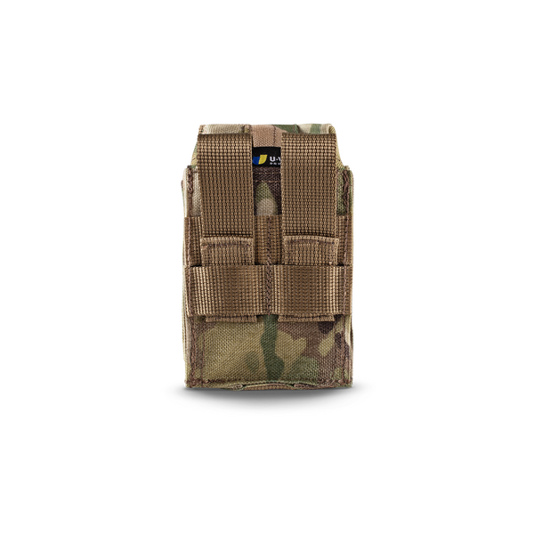 Подсумок гранатный закрытый усиленный U-WIN PRO Cordura 1000 - мультикам, изображение 4 Подсумок гранатный закрытый усиленный U-WIN PRO Cordura 1000 - мультикам, изображение 4
