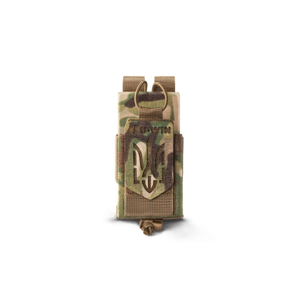 Підсумок під рацію тактичний / універсальний чохол U-WIN PRO Cordura 1000 - мультикам, зображення 2