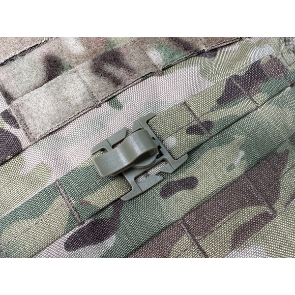 Кріплення для трубки гідратора на Молле поворотне / Тактичний тримач /Пряжка, зображення 4