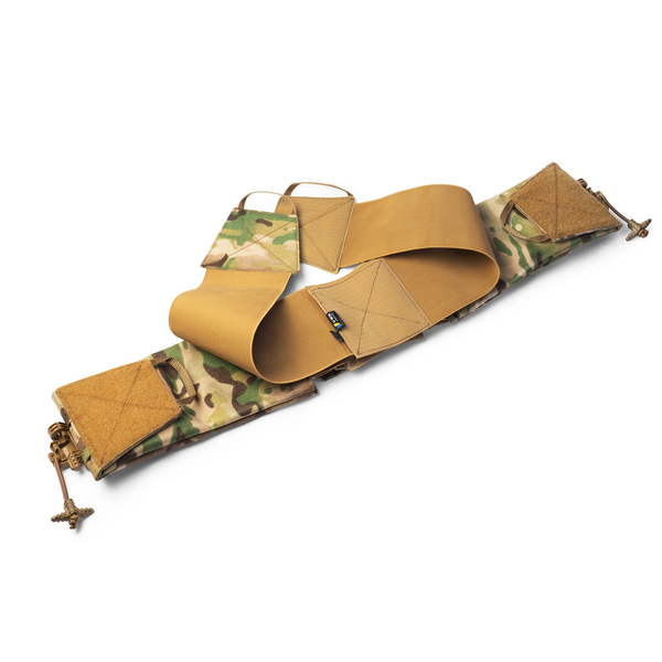 Камербанди для плитоноски U-WIN AGILE зі швидкоскидами 2M ROC 40 Розмір 1 під балістичні пакети з еластичним поясом для розподілу ваги Cordura 1000, зображення 2