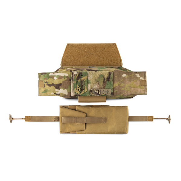 Горизонтальний тунельний аптечний підсумок рол з можливістю встановлення балістичного захисту U-WIN PRO Cordura 1000 - мультикам, зображення 4 Горизонтальний тунельний аптечний підсумок рол з можливістю встановлення балістичного захисту U-WIN PRO Cordura 1000 - мультикам, зображення 4