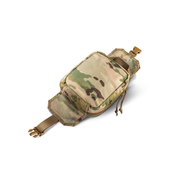 Подсумок аптечный медицинский съемный / разворачивающийся на 180 градусов U-WIN Cordura 1000 - мультикам, изображение 2 Подсумок аптечный медицинский съемный / разворачивающийся на 180 градусов U-WIN Cordura 1000 - мультикам, изображение 2