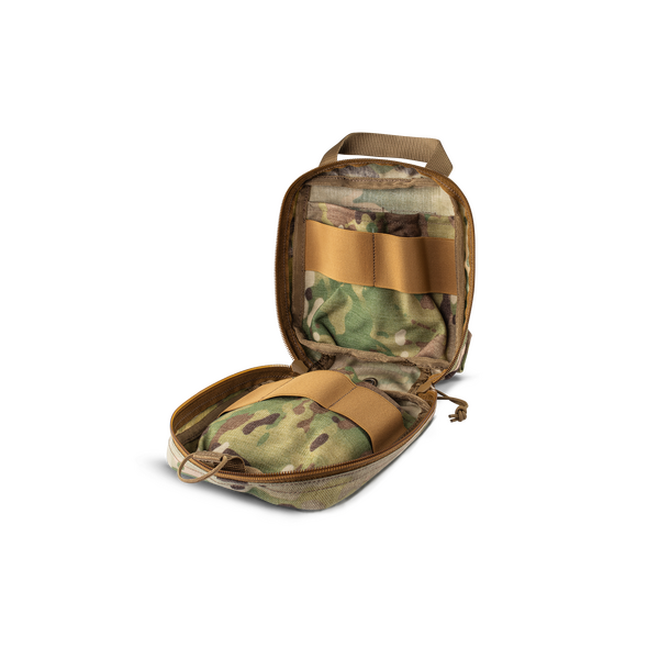 Подсумок аптечный медицинский съемный / разворачивающийся на 180 градусов U-WIN Cordura 1000 - мультикам, изображение 3 Подсумок аптечный медицинский съемный / разворачивающийся на 180 градусов U-WIN Cordura 1000 - мультикам, изображение 3