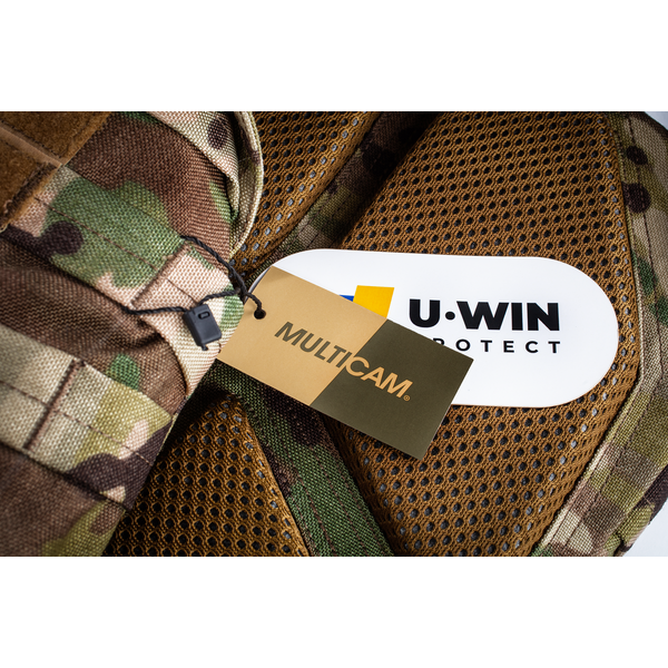 Плитоноска Plate Carrier U-WIN PRO с быстрым сбросом 250х300 с камербандами Размера 2 под баллистические пакеты Cordura 1000 - мультикам, изображение 6 Плитоноска Plate Carrier U-WIN PRO с быстрым сбросом 250х300 с камербандами Размера 2 под баллистические пакеты Cordura 1000 - мультикам, изображение 6