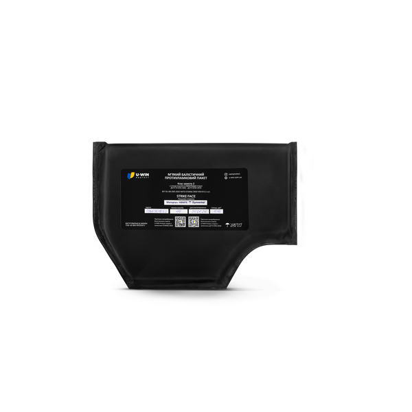 Балістичні пакети U-WIN під бокові камербанди розміру 1 Плитоноски U-WIN PRO 2-й клас НВМПЕ Dyneema USA 2 штуки / Площа захисту 8,9 дм.кв., зображення 3