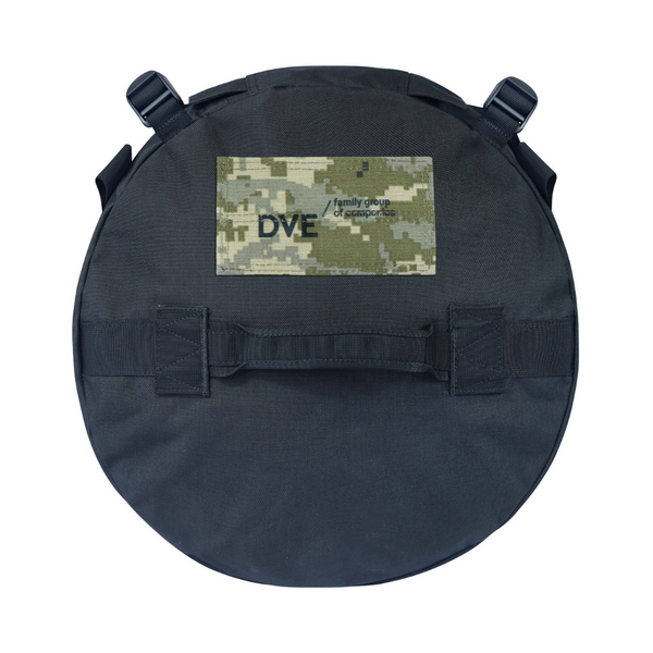 Сумка тактическая DVE 110 литров – черная, Цвет: Чорний, изображение 4 Сумка тактическая DVE 110 литров – черная, Цвет: Чорний, изображение 4
