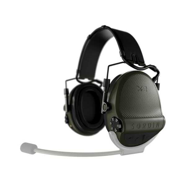 Активные наушники Sordin Supreme X2 Bluetooth Headband - олива, Цвет: Олива, изображение 4