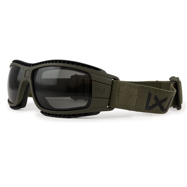 Балістична маска Wiley X Lynx 2 лінзи (чорна, прозора) - олива, Колір: олива, зображення 2 Балістична маска Wiley X Lynx 2 лінзи (чорна, прозора) - олива, Колір: олива, зображення 2