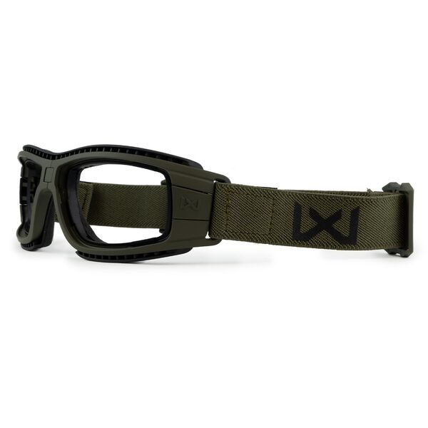 Балістична маска Wiley X Lynx 2 лінзи (чорна, прозора) - олива, Колір: олива, зображення 3 Балістична маска Wiley X Lynx 2 лінзи (чорна, прозора) - олива, Колір: олива, зображення 3