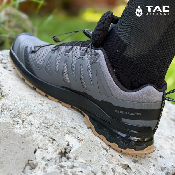 Кросівки тактичні Salomon XA PRO Forces - сірі, Розмір взуття Salomon: 47 1/3, зображення 10