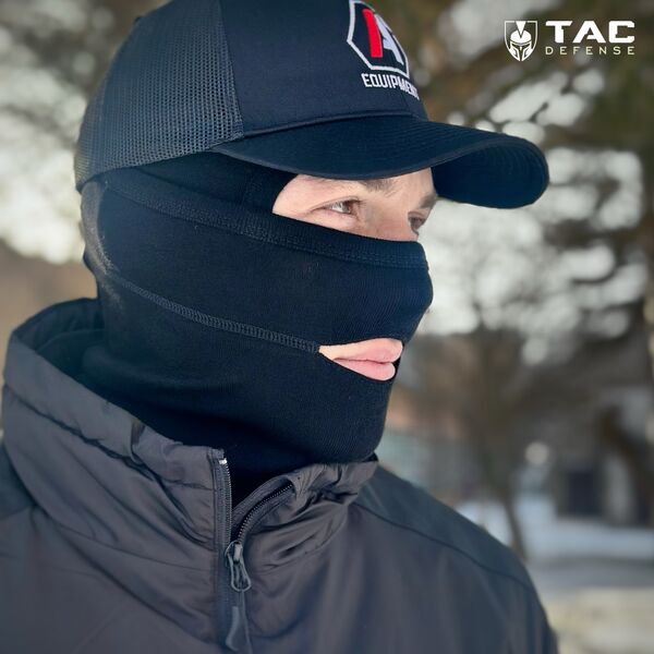 Балаклава из мериносовой шерсти Artica Trek 200 - черный, TD2287, Цвет: Чорний, изображение 3