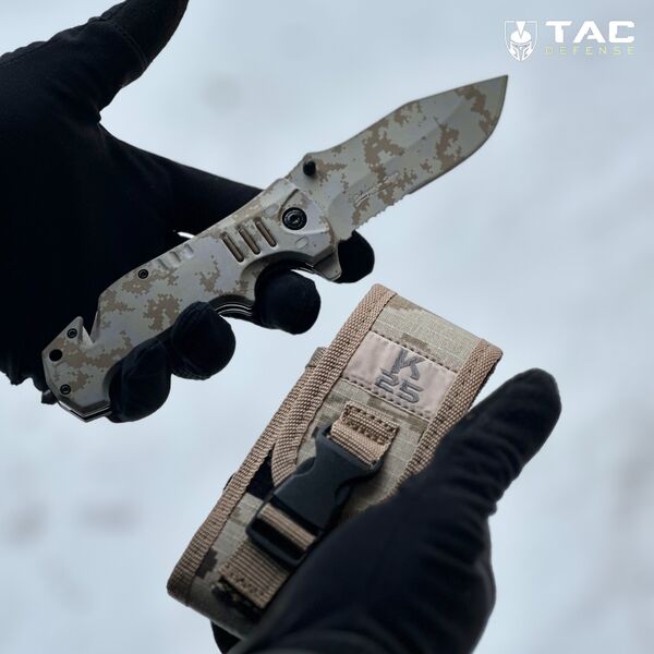 Тактический нож Siroco К25 19760, TD440, изображение 4 Тактический нож Siroco К25 19760, TD440, изображение 4