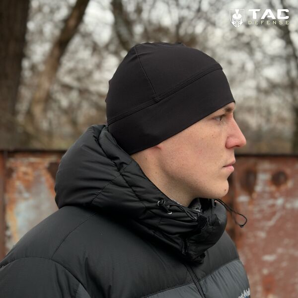 Термо шапка А10 Equipment® Thermo Performer 0°C > -10°C - чорна, TD2441, Вибір кольору: Чорний, зображення 4 Термо шапка А10 Equipment® Thermo Performer 0°C > -10°C - чорна, TD2441, Вибір кольору: Чорний, зображення 4