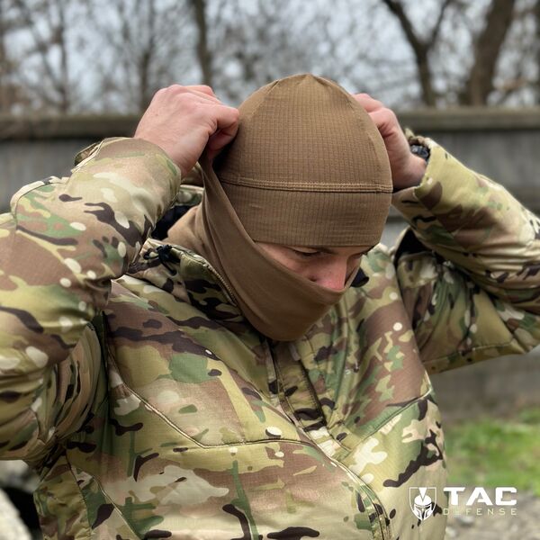 Термо шапка А10 Equipment® Thermo Performer -10°C > -20°C - койот, TD773, Вибір кольору: Tan, зображення 5