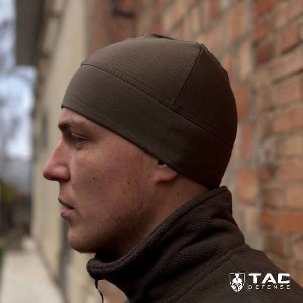 Термо шапка А10 Equipment® Thermo Performer -10°C > -20°C - олива, TD774, Вибір кольору: Olive, зображення 3 Термо шапка А10 Equipment® Thermo Performer -10°C > -20°C - олива, TD774, Вибір кольору: Olive, зображення 3