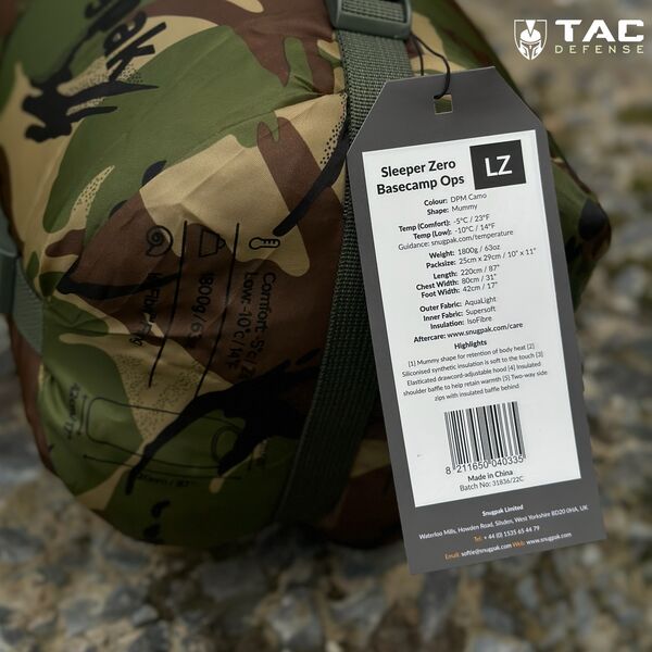 Спальний мішок SNUGPAK Zero Camo ( -5°C / -10°C ), TD2163, зображення 5