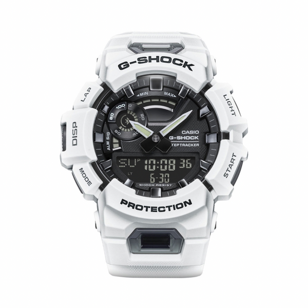 Часы Casio G-SHOCK GBA-900 - белые, Цвет: Білий